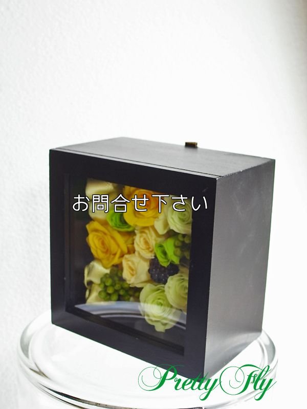 画像2: 【プリザーブドフラワー】ROSE-BOX〜グリーン（Mサイズ）
