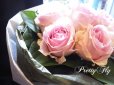 画像3: 【一種の花で束ねるシンプルブーケ】OnlyPinkRose〜ピンクのバラ花束 (3)