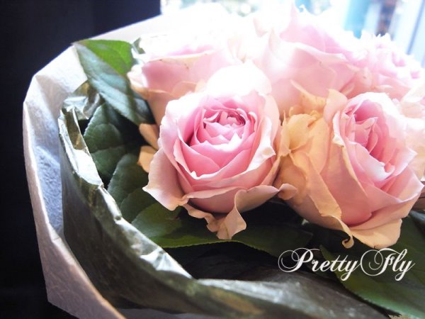 画像3: 【一種の花で束ねるシンプルブーケ】OnlyPinkRose〜ピンクのバラ花束