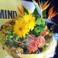 画像4: ロングタイプ花束-ストレチア極楽花◆おまかせオレンジ〜イエロー (4)