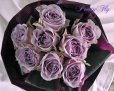 画像1: 【紫のバラ花束】パープルROSE '' PurpleROSE8 '' (1)