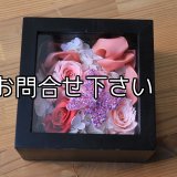 【プリザーブドフラワー】ROSE-BOX〜ピンク（Mサイズ）