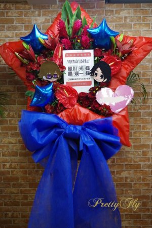 画像1: フラスタ　オーダーメイド★イベントスタンド花 (1)