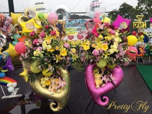 画像1: フラスタ　オーダーメイド★イベントスタンド花 (1)